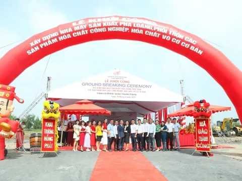 Công ty Cổ phần Sản xuất Kinh doanh Hóa chất và Môi trường An Phú khởi công nhà máy sản xuất tại Đồng Nai
