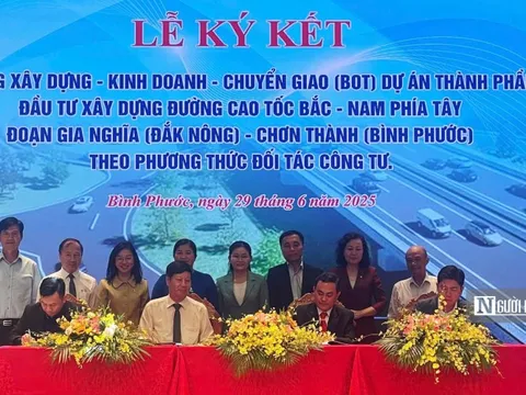 Bình Phước ký kết đầu tư dự án thành phần 1 Cao tốc Gia Nghĩa- Chơn Thành