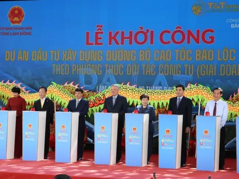 Khởi công dự án đầu tư xây dựng cao tốc Bảo Lộc - Liên Khương