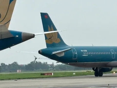 Rà soát lại quy trình đảm bảo an toàn sau sự cố máy bay va chạm trên đường lăn sân bay Nội Bài