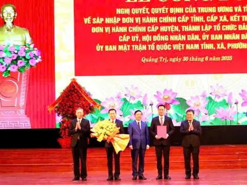 Phó Thủ tướng Trần Hồng Hà: Sáp nhập giữa Quảng Bình và Quảng Trị là sự hòa quyện của thiên nhiên, văn hóa và con người