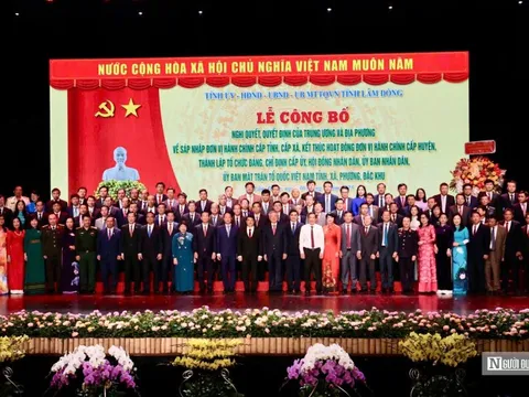 Công bố Bí thư và Chủ tịch tỉnh Lâm Đồng (mới) sau sáp nhập
