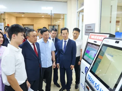MobiFone cùng đoàn công tác UBND TP. Hà Nội kiểm tra công tác vận hành Hệ thống thông tin giải quyết TTHC theo mô hình mới