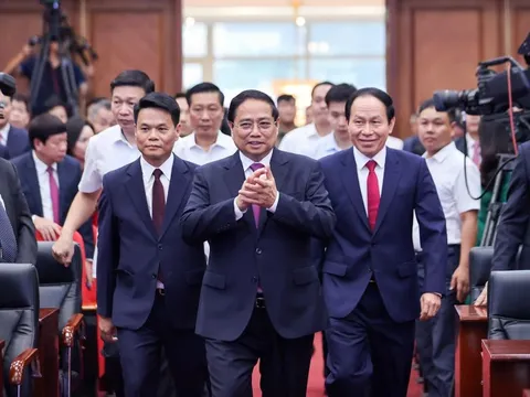 Thủ tướng Phạm Minh Chính dự lễ công bố hợp nhất Tp.Hải Phòng và tỉnh Hải Dương