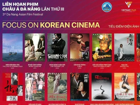 Liên hoan phim Châu Á Đà Nẵng lần Ba chọn điện ảnh Hàn Quốc làm Tiêu điểm