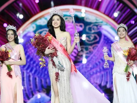 Hà Trúc Linh đến từ Phú Yên đăng quang Hoa hậu Việt Nam 2024