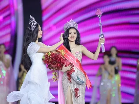 Người đẹp Hà Trúc Linh đăng quang Hoa hậu Việt Nam 2024