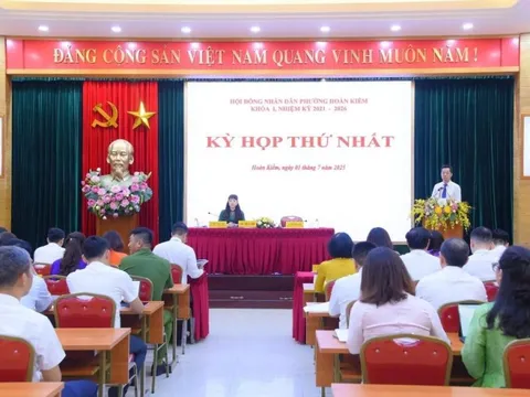 Kỳ họp thứ Nhất HĐND phường Hoàn Kiếm khóa I đã hoàn thành nội dung, chương trình đề ra