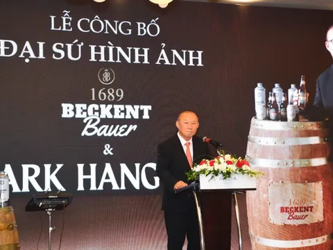 HLV Park Hang Seo trở thành gương mặt đại diện cho một thương hiệu nổi tiếng tại Việt Nam