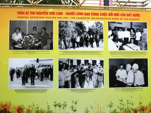 Khai mạc triển lãm ảnh 'Đồng chí Nguyễn Văn Linh - Nhà lãnh đạo kiên định và sáng tạo của cách mạng Việt Nam'