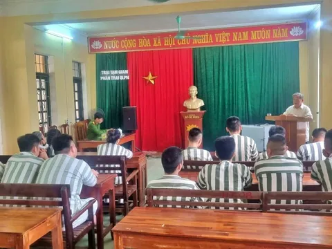 Hội Luật gia tỉnh Thanh Hoá hỗ trợ pháp lý cho phạm nhân