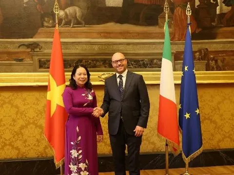 Thúc đẩy hợp tác giữa Việt Nam – Italy trên nhiều lĩnh vực
