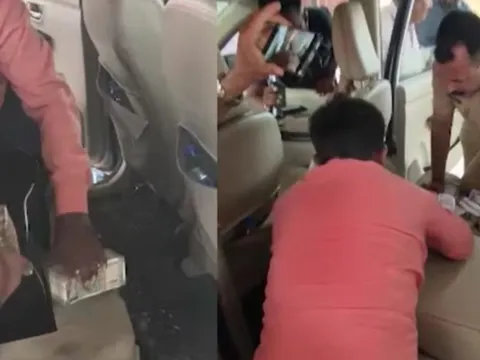 Phát hiện 6 tỷ đồng tiền mặt trong xe ô tô