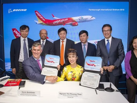 Vietjet tiên phong tham gia dòng chảy thương mại mới Việt Nam - Hoa Kỳ