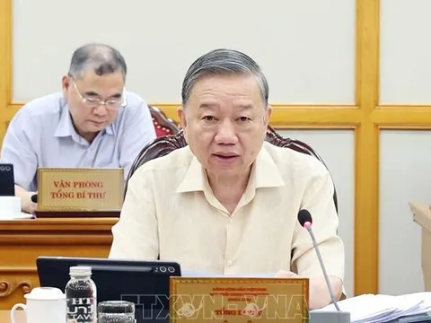 Tổng Bí thư Tô Lâm: Kịp thời tháo gỡ khó khăn, vướng mắc khi vận hành bộ máy mới