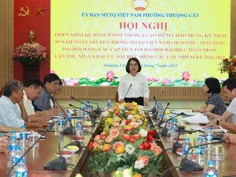Phát động thi đua đặc biệt chào mừng kỷ niệm 95 năm ngày truyền thống Mặt trận Tổ quốc
