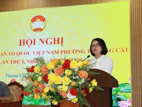 Phường Thượng Cát thông qua quy định tổ chức bộ máy Cơ quan Mặt trận Tổ quốc Việt Nam phường