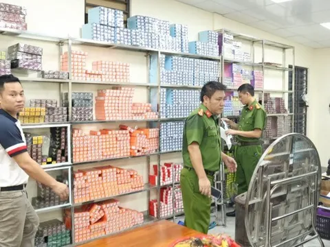 Thu giữ 2,5 tấn mỹ phẩm không rõ nguồn gốc tại Quảng Trị