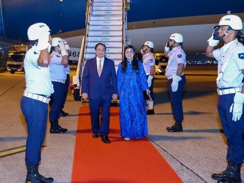 Thủ tướng Phạm Minh Chính tới Rio de Janeiro, bắt đầu chuyến công tác tại Brazil