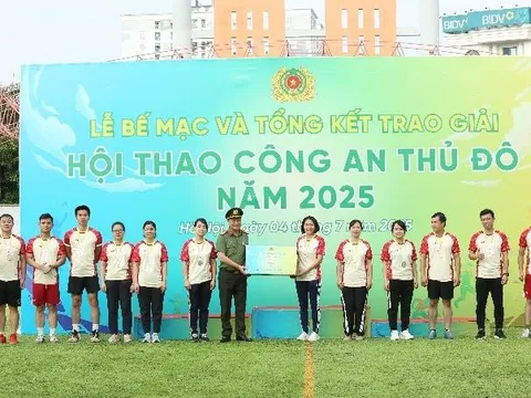 Sôi nổi Hội thao Công an Thủ đô năm 2025
