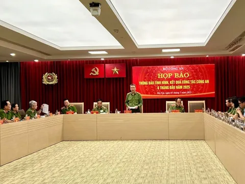 Bộ Công an: Tội phạm về trật tự xã hội giảm 22,55% so với cùng kỳ năm 2024