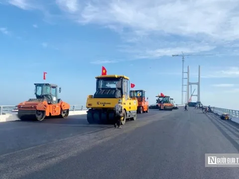 Thêm một “mạch nối” quan trọng cho đồng bằng sông Cửu Long sắp chính thức vận hành