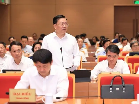 Giám đốc Sở Công Thương Võ Nguyên Phong trả lời chất vấn về quản lý chợ cóc