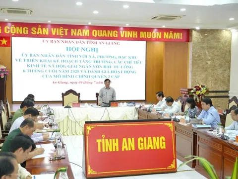 An Giang phấn đấu đến 30/9, giải ngân tối thiểu 70% vốn đầu tư công