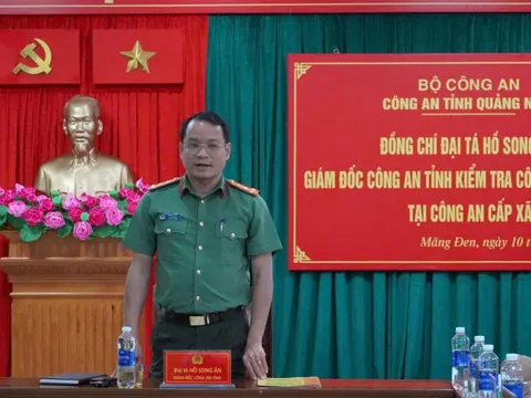 Giám đốc Công an tỉnh Quảng Ngãi: Giải quyết nhanh chóng yêu cầu, nguyện vọng chính đáng của người dân