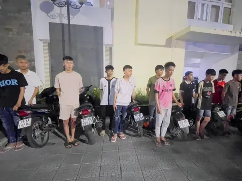 Ngăn chặn nhóm đối tượng mang theo hung khí để giải quyết mâu thuẫn