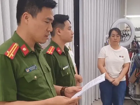 Tạm giữ hình sự đối tượng bán hàng online trốn thuế có doanh thu hàng trăm tỷ đồng