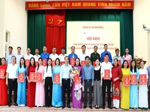 Ủy ban MTTQ Việt Nam xã Sơn Đồng phát động thi đua cao điểm