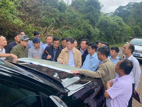 Lãnh đạo tỉnh Lâm Đồng khảo sát các tuyến giao thông liên vùng trọng điểm