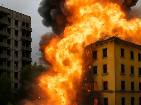 Đòn dữ dội từ bầu trời: Bom Nga dội trúng điểm tập kết quân Ukraine