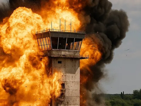 Sát thủ bay thấp Kh-101 xuất kích: Nga tung đòn hiểm vào sân bay Ukraine