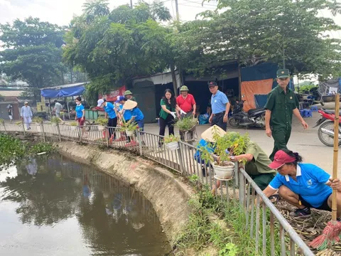 Phú Thượng Sáng - Xanh - Sạch - Đẹp: Hành trình kiến tạo không gian sống từ trái tim cộng đồng