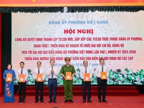 Xây dựng phường Việt Hưng văn minh, hiện đại, nghĩa tình