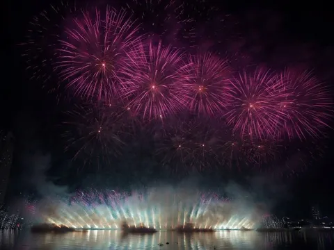 Đội pháo hoa Trung Quốc vô địch DIFF 2025