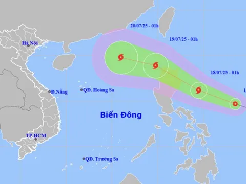 Áp thấp nhiệt đới di chuyển rất nhanh, dự báo thành bão trong hôm nay