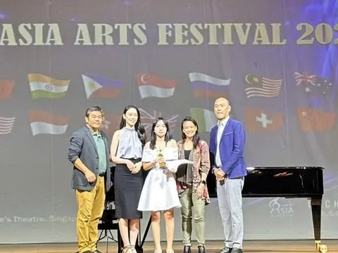 Đoàn Việt Nam đạt nhiều giải cao tại Liên hoan Nghệ thuật châu Á lần thứ 12