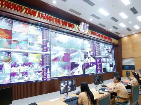 Cận cảnh trung tâm điều hành Camera AI tự động phát hiện gửi thông báo vi phạm trong 2 giờ