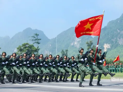 15.000 cán bộ, chiến sĩ tổng hợp luyện diễu binh 2/9