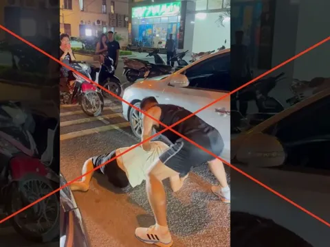 Bắt khẩn cấp tài xế ô tô đánh người vì "không nhường đường" ở Bắc Ninh