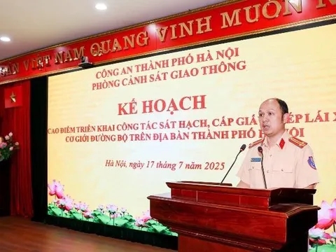 Hà Nội: Triển khai cao điểm sát hạch cấp giấy phép lái xe cơ giới đường bộ