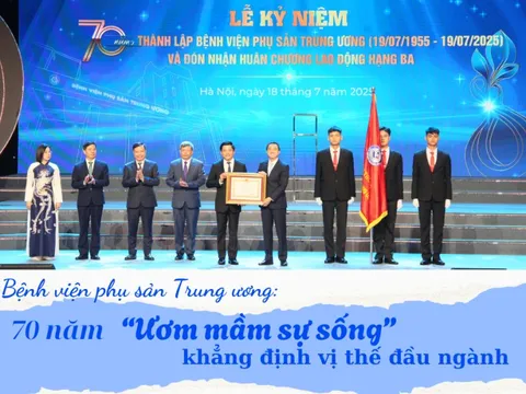 70 năm “ươm mầm sự sống”, khẳng định vị thế đầu ngành