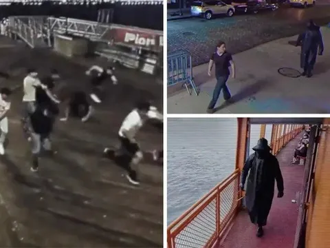 Xuất hiện nhân vật bí ẩn mặc áo choàng đen gây hoang mang khắp New York