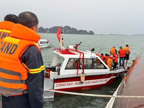 Thủ tướng yêu cầu khẩn trương tìm kiếm cứu nạn, khắc phục hậu quả vụ lật tàu Quảng Ninh
