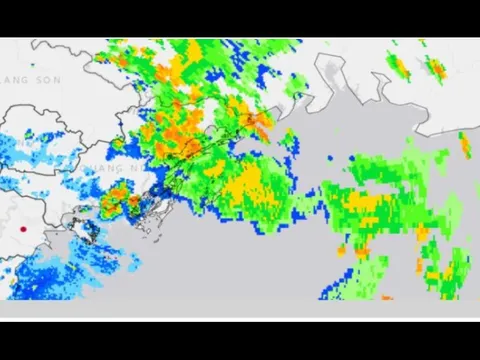 Lý giải nguyên nhân mưa dông mạnh tại Bắc Bộ