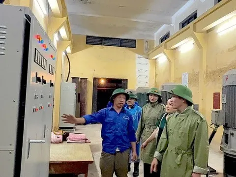 Xã Vân Đình chủ động ứng phó với cơn bão số 3