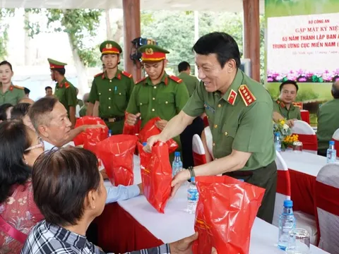 Bộ trưởng Bộ Công an tham dự Kỷ niệm 65 năm thành lập Ban An ninh Trung ương Cục miền Nam